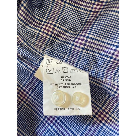 Tommy Hilfiger Dress Shirt, THFlex Supima, Reg Fit, Stretch, Men's 16 1/2 32-33 - Picture 5 of 5